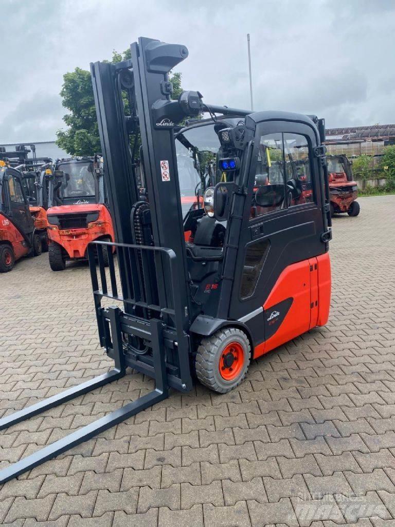 Linde E 16-02 Electric forklift trucks