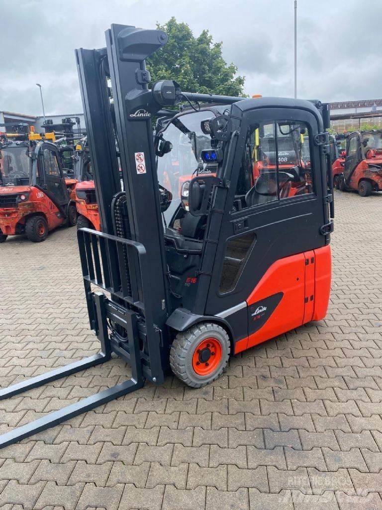 Linde E 16-02 Electric forklift trucks