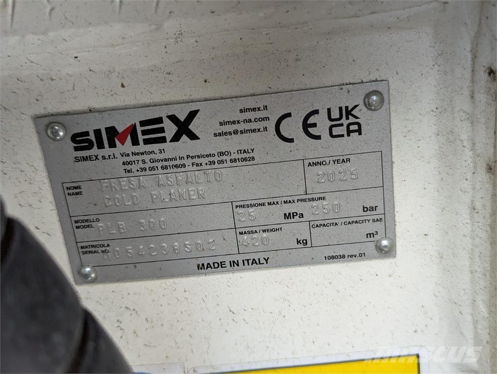 Simex PLB300 Other components