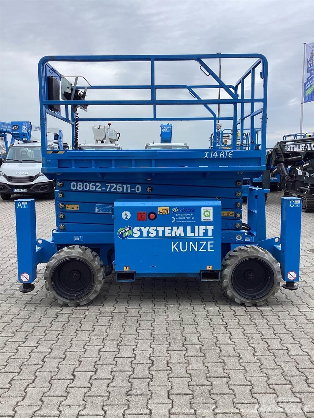 Airo X14-RTE Scissor lifts