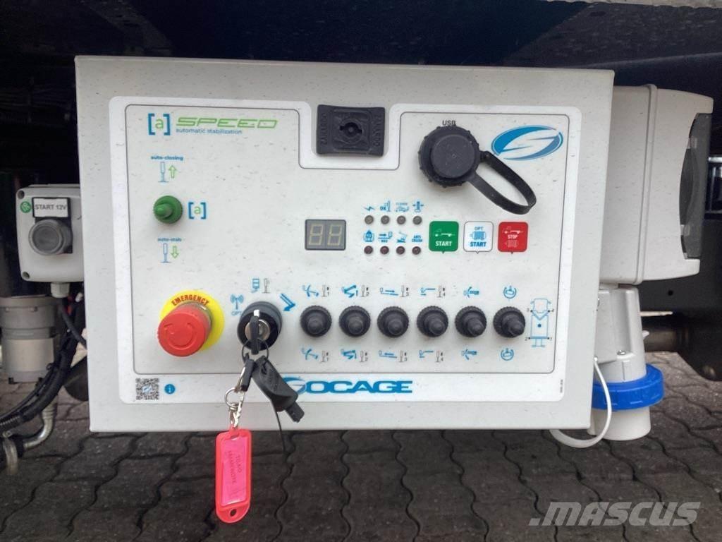 Socage 20D-Speed Truck & Van mounted aerial platforms