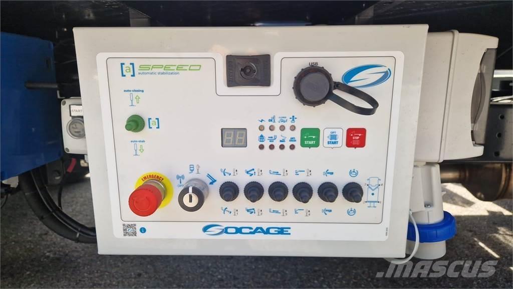 Socage 20D-Speed Truck & Van mounted aerial platforms