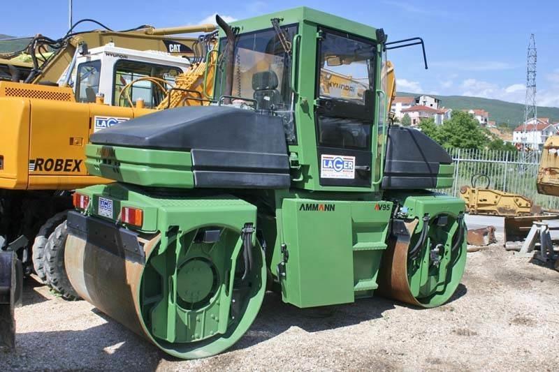 Ammann AV95 Twin drum rollers