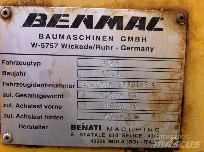 Benmac 312R Other components