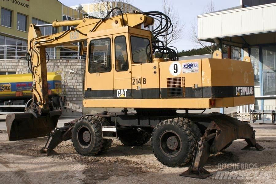 CAT 214B Wheeled excavators