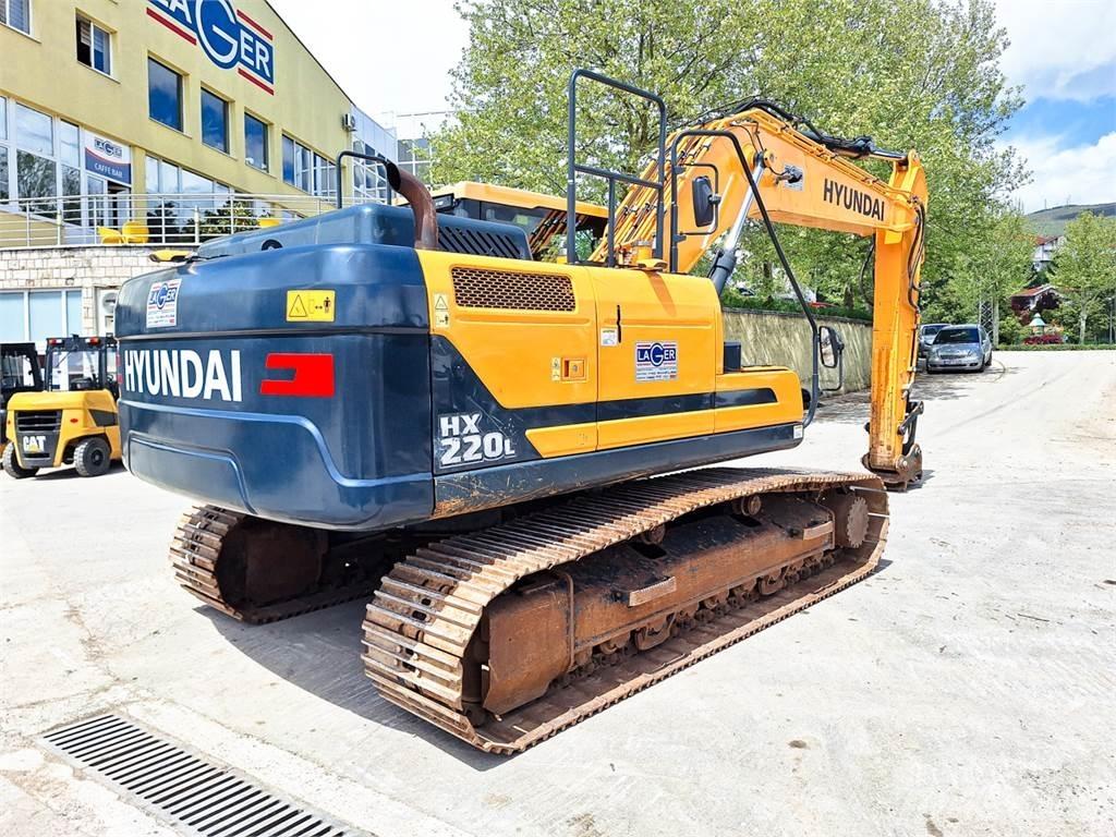 Hyundai HX220L Crawler excavators