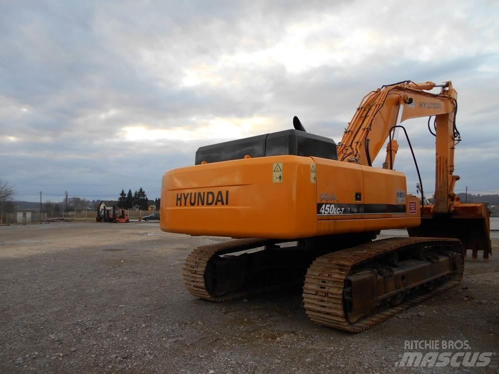 Hyundai R450LC-7 Crawler excavators
