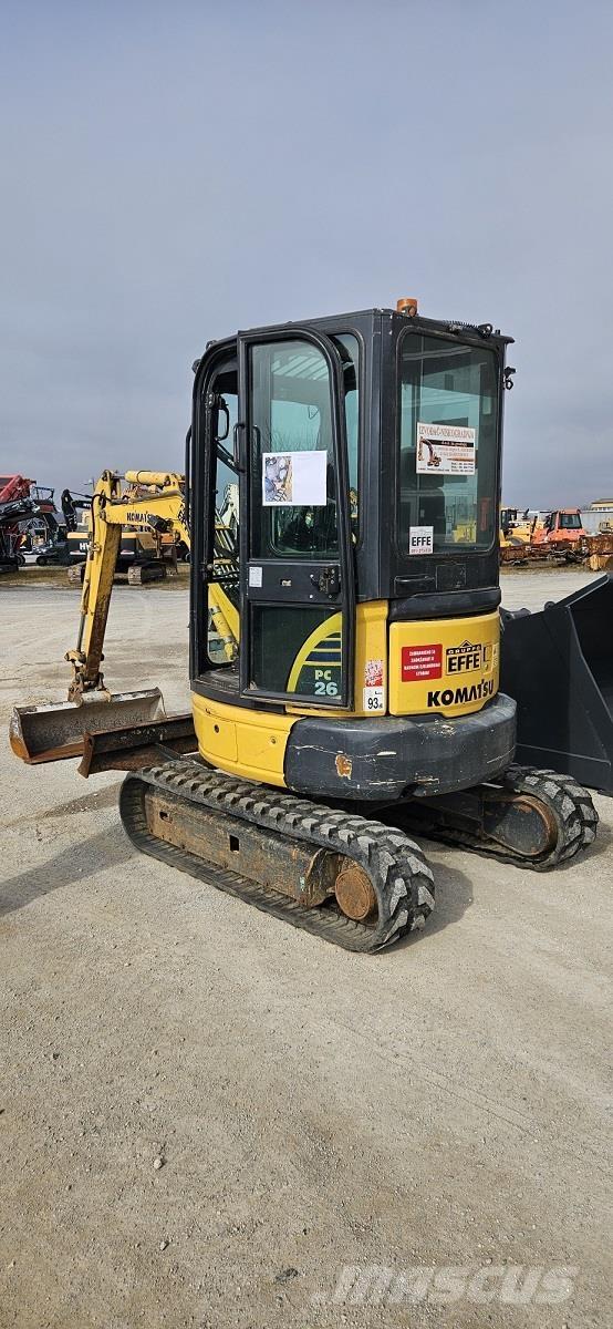 Komatsu PC26MR-3 Mini excavators < 7t (Mini diggers)