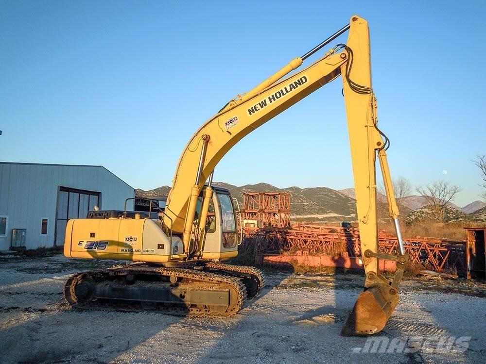 New Holland E215 Crawler excavators