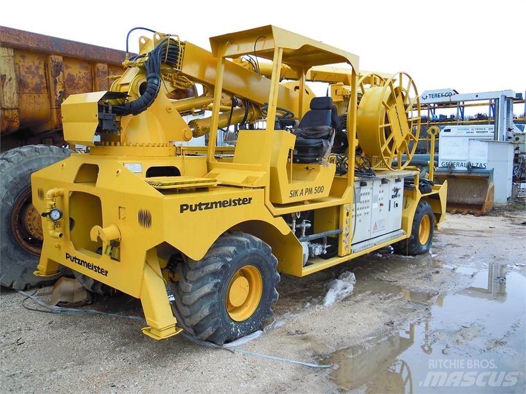 Putzmeister SIK A PM 500 Concrete pump trucks
