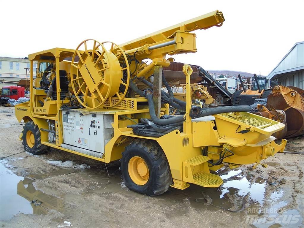 Putzmeister SIK A PM 500 Concrete pump trucks