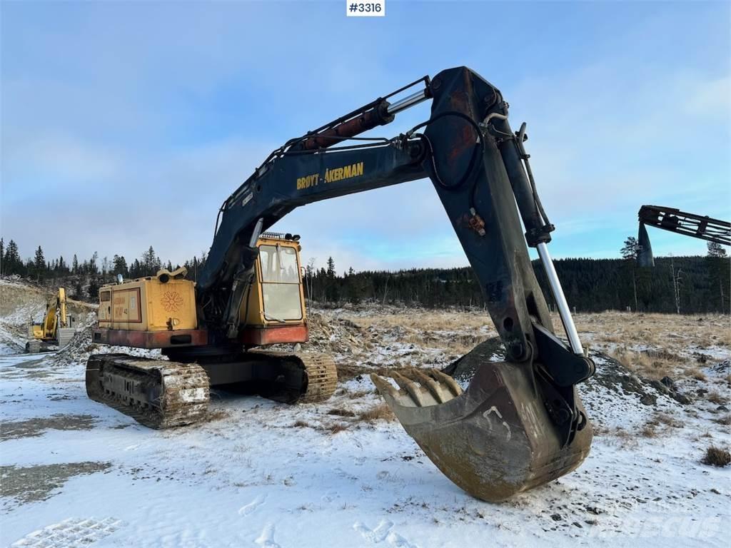 Åkerman H14 Crawler excavators