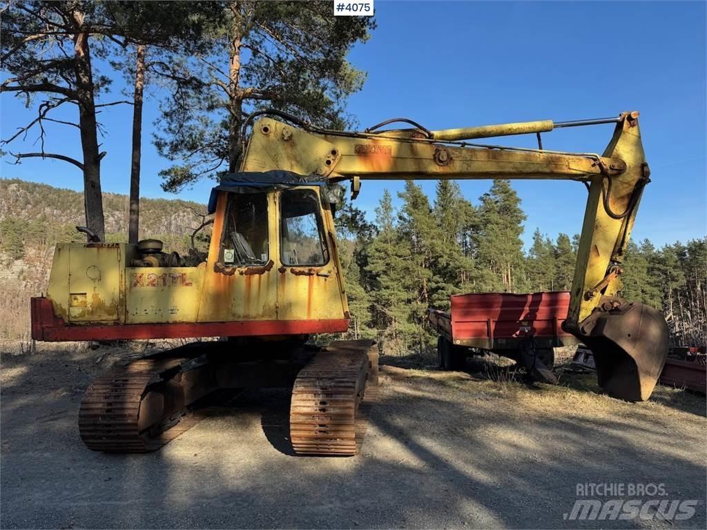Brøyt X21 TL Crawler excavators