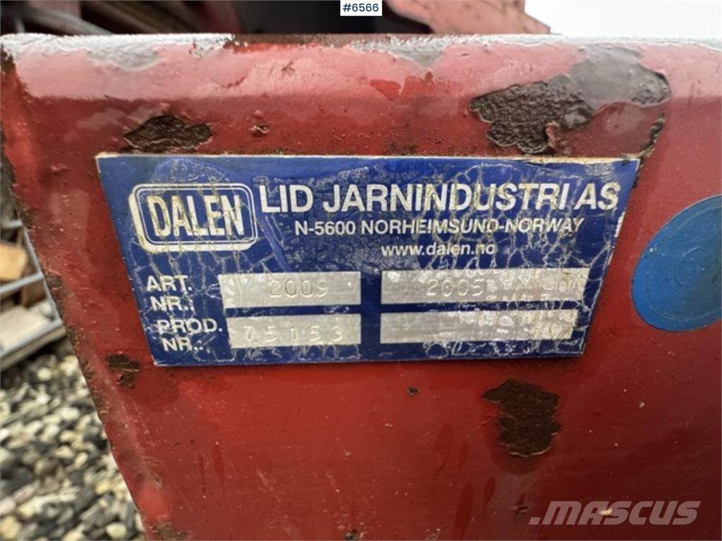 Dalen 2 trinns Snow blades and plows