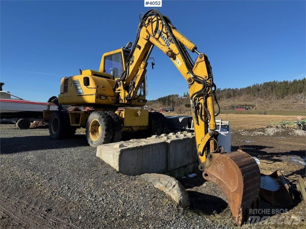 Komatsu PW 110R Crawler excavators