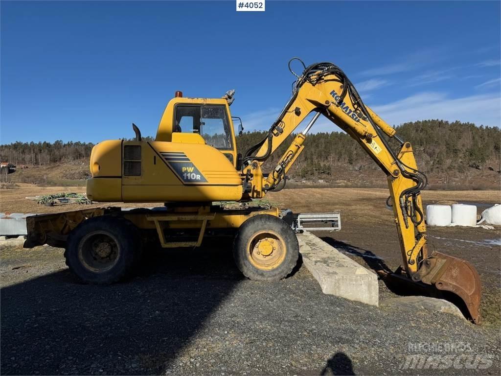 Komatsu PW 110R Crawler excavators