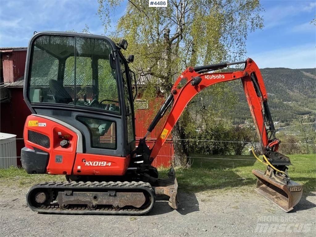 Kubota KX019 Crawler excavators