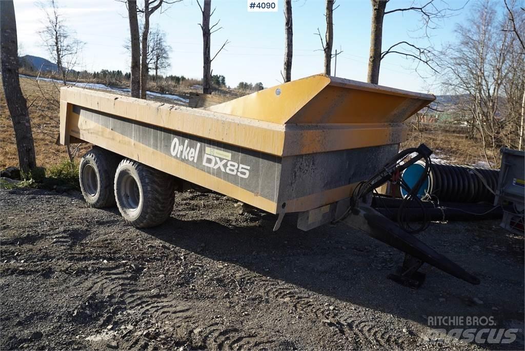 Orkel DX85 Grain / Silage Trailers