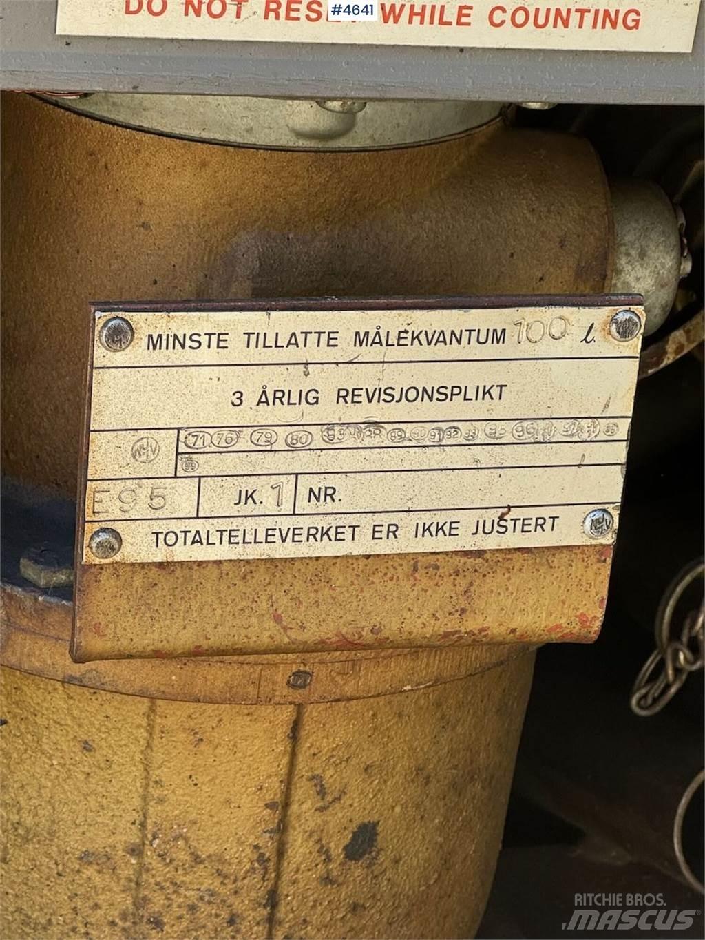  Tank drivstoff Other components