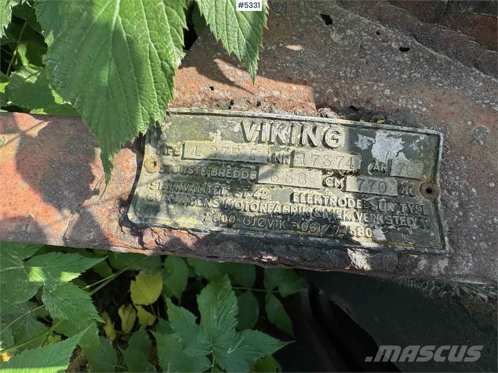 Viking L275E Snow blades and plows