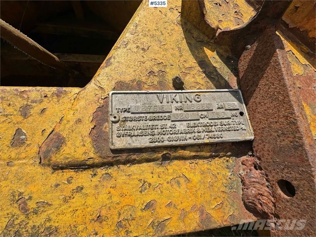 Viking U275E Snow blades and plows