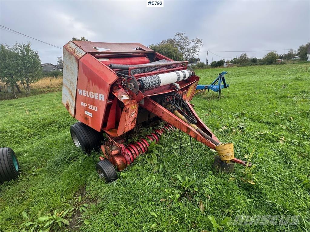 Welger RP 200 Other harvesting equipment