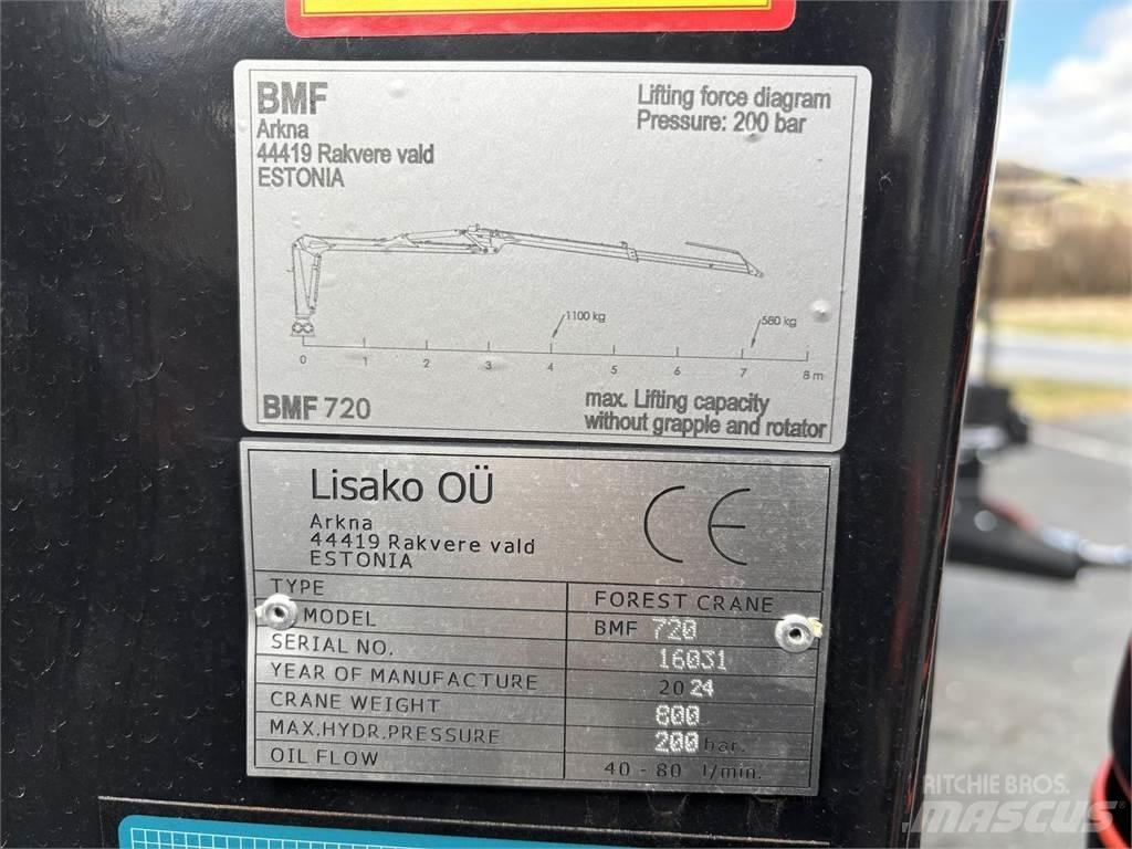 BMF 10T2+720 Forest trailers