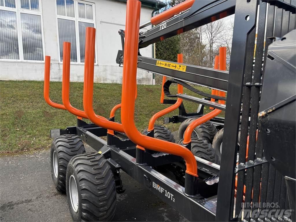 BMF 10T2+720 Forest trailers