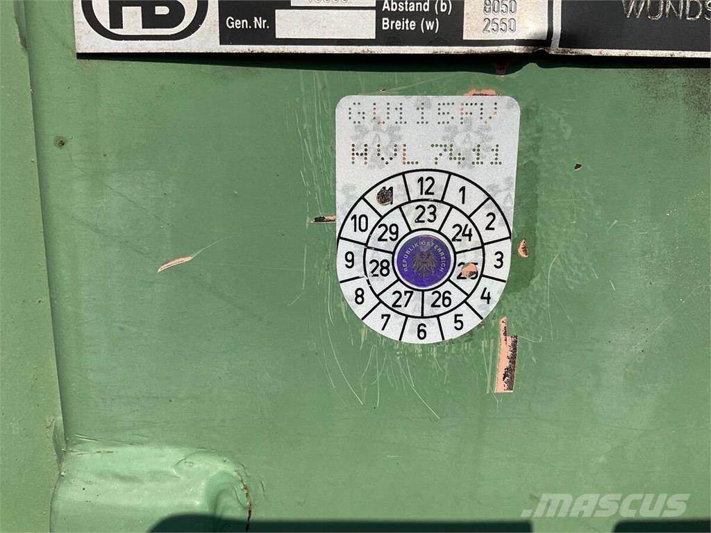 Brantner 20051/2XL Tipper trailers