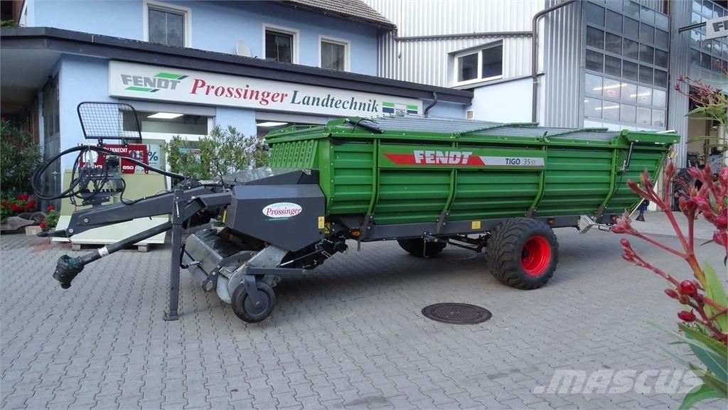 Fendt Tigo Self loading trailers