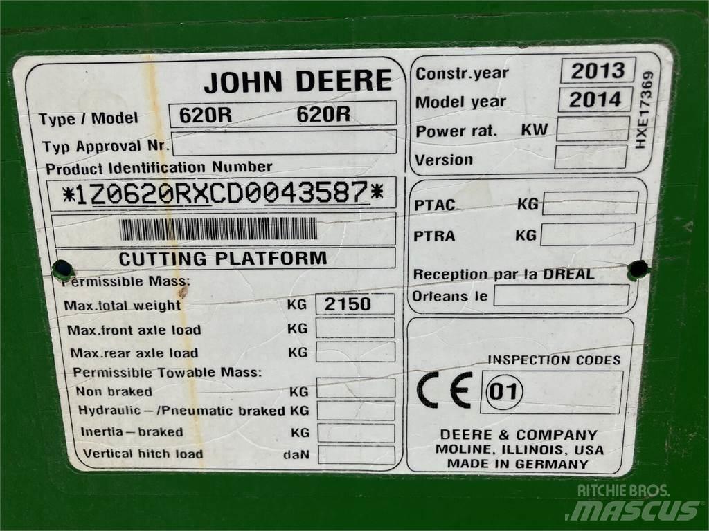 John Deere 620R Combine harvester accessories
