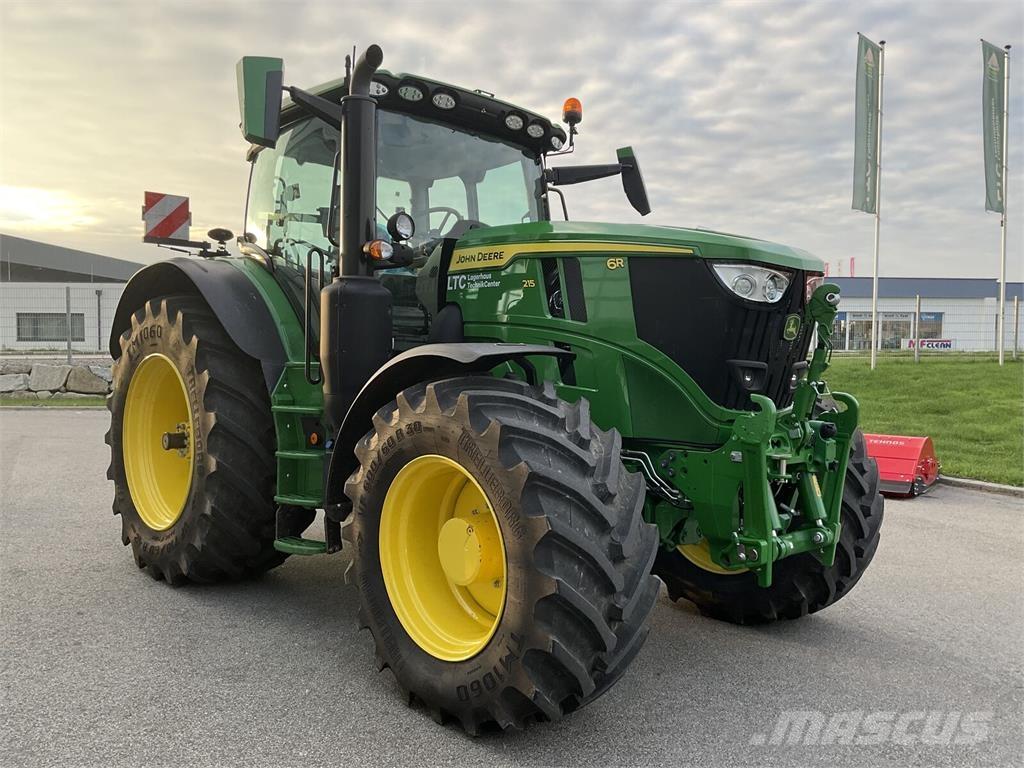 John Deere 6R 215 Tractors