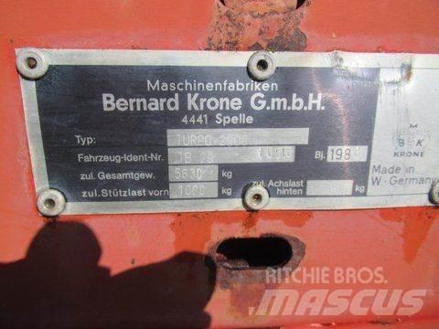 Krone Turbo 2900 Self loading trailers