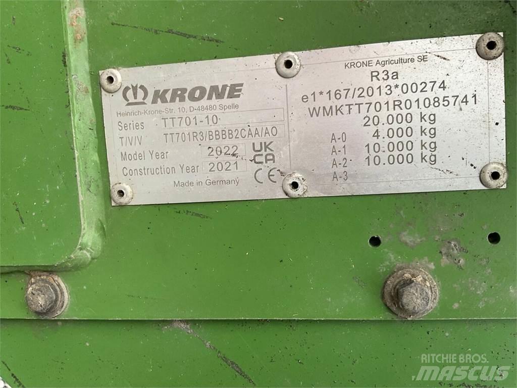 Krone TX 460 GL Self loading trailers