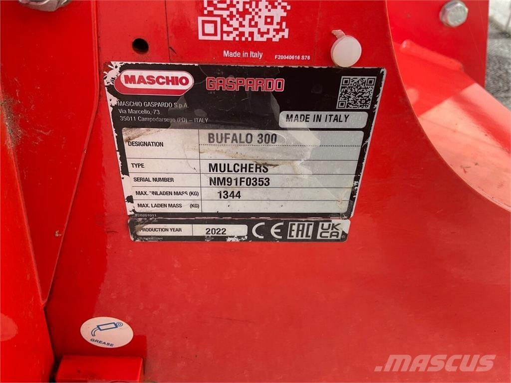 Maschio Bufalo 300 Pasture mowers and toppers
