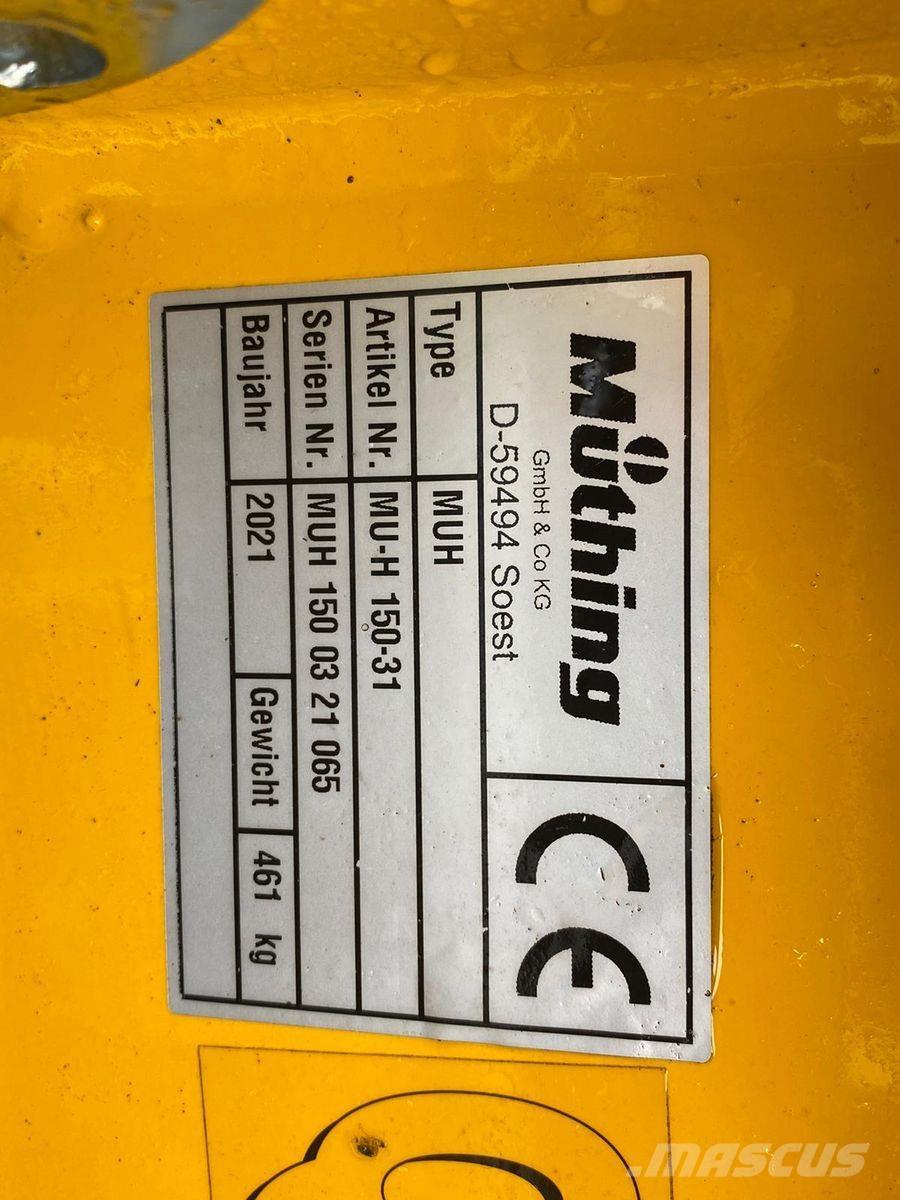 Müthing MU-H 150 Pasture mowers and toppers