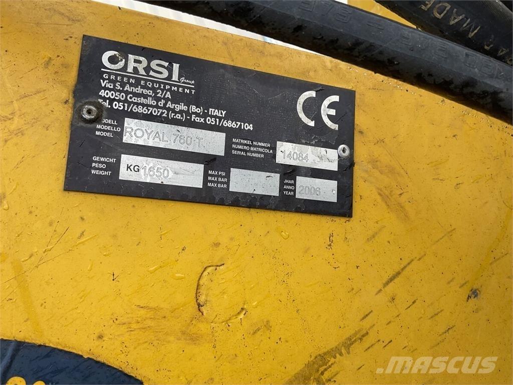 Orsi Royal 760 T Riding mowers