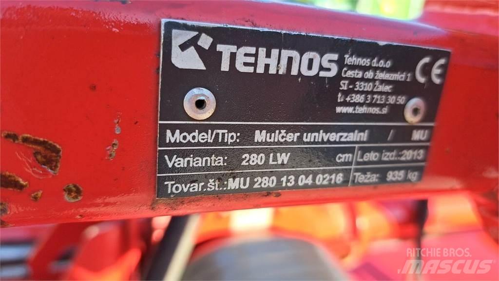 Tehnos MU 280 LW Pasture mowers and toppers