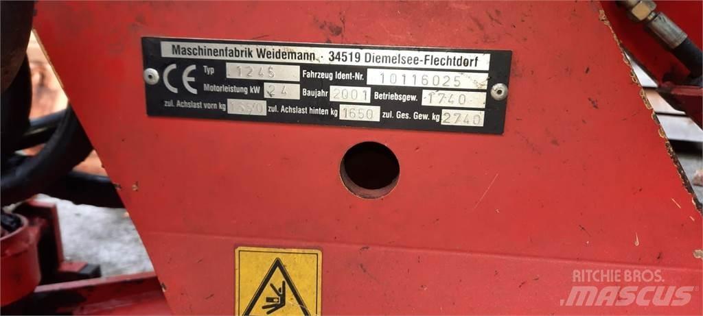 Weidemann 1245 Front loaders and diggers
