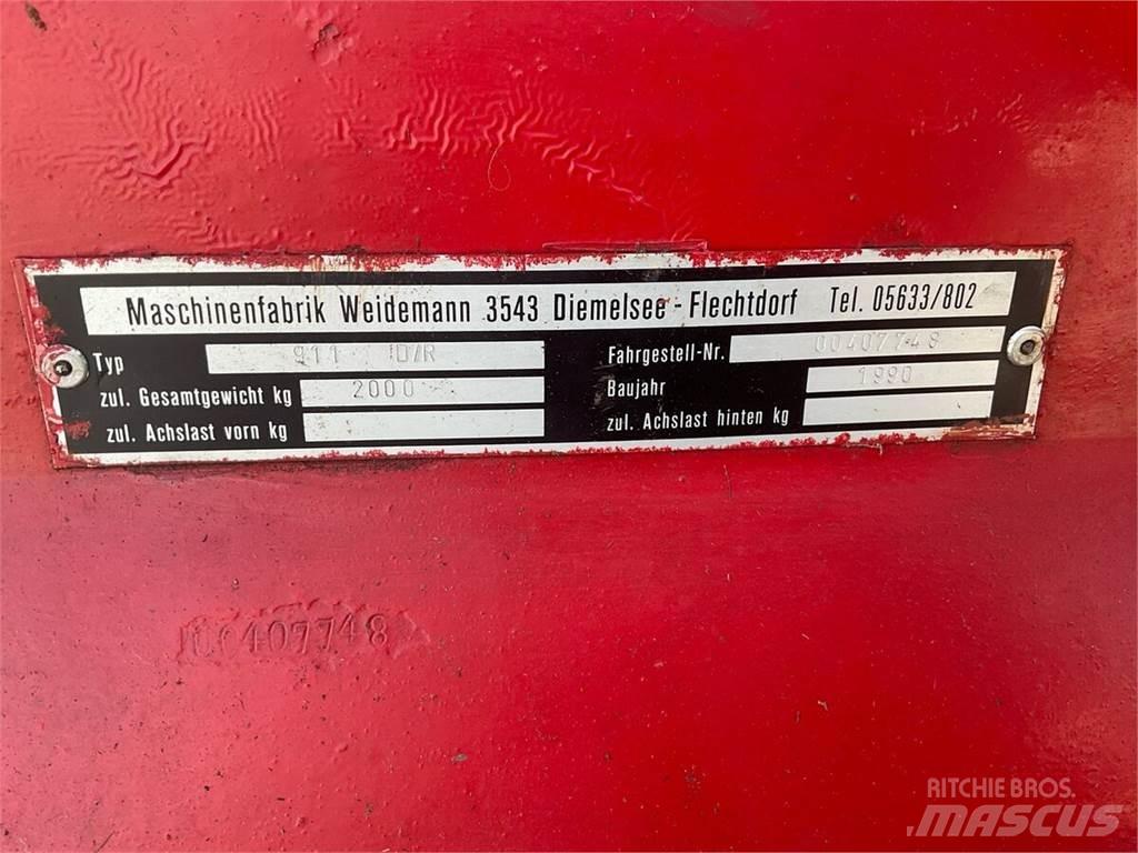 Weidemann 911D/R Front loaders and diggers