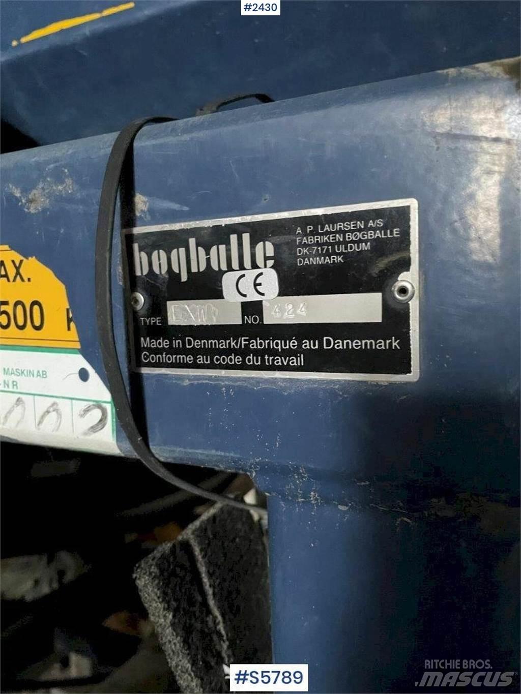 Bogballe EXW 1000 Other fertilizing machines and accessories