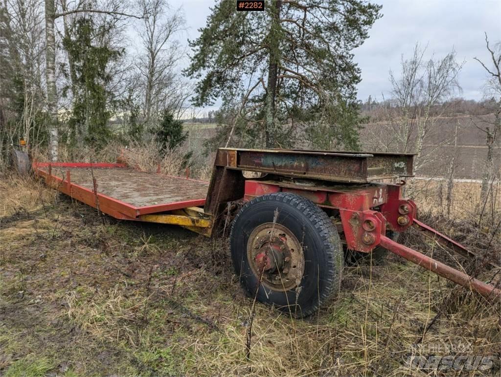  Maskinkärra Äldre Vehicle transport trailers