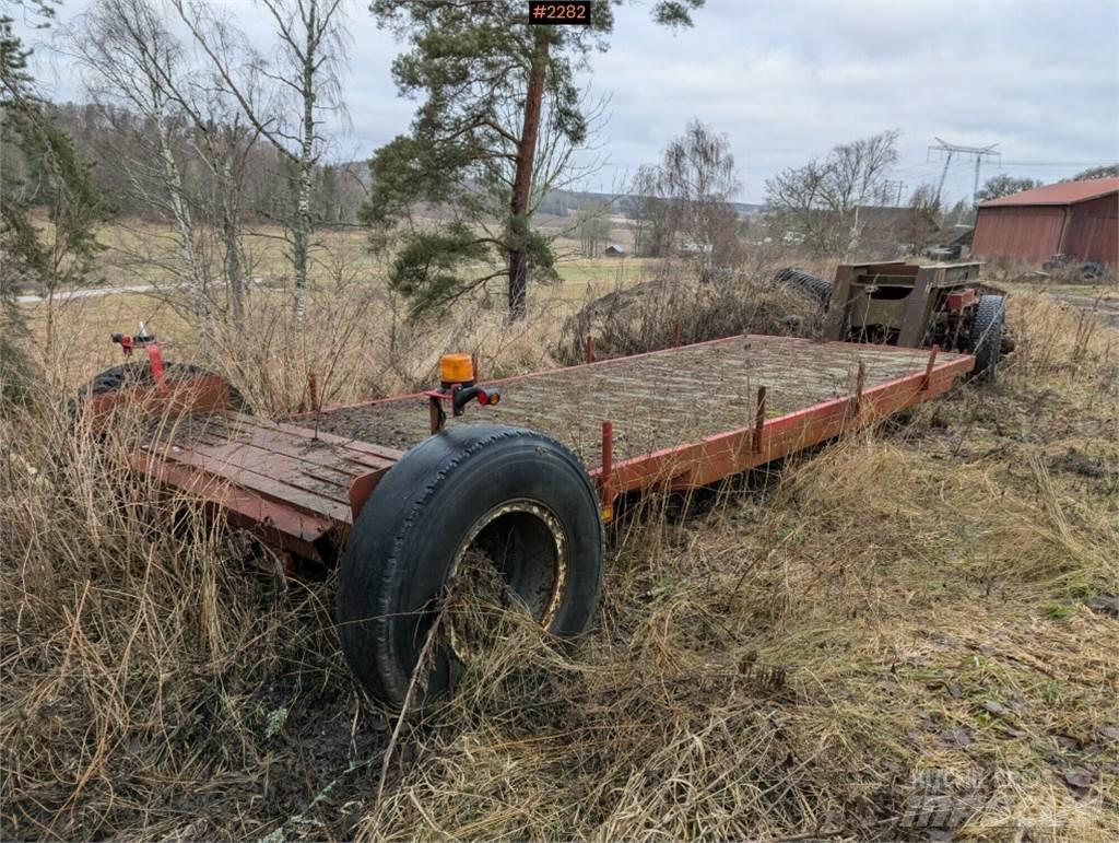  Maskinkärra Äldre Vehicle transport trailers