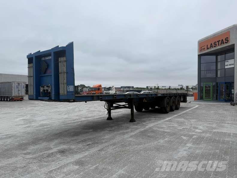 B-xl 3 aks åben trailer Flatbed/Dropside semi-trailers
