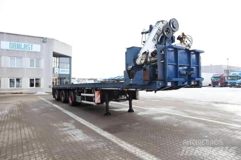 Floor Udtrækkelig Flatbed/Dropside semi-trailers