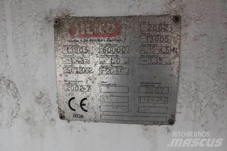  Jilko 60000 L Tanker semi-trailers