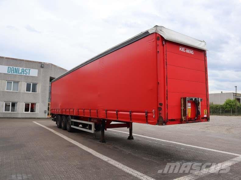 Kel-Berg 34 pl. Curtainsider semi-trailers