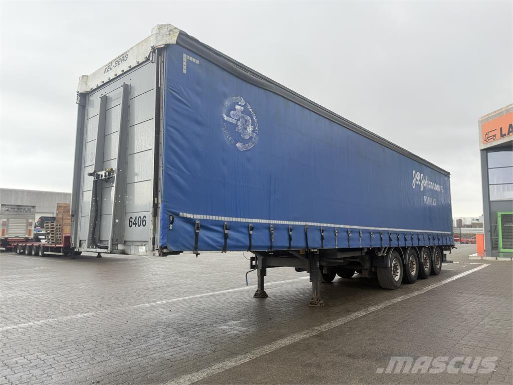 Kel-Berg 34 pl. Curtainsider semi-trailers