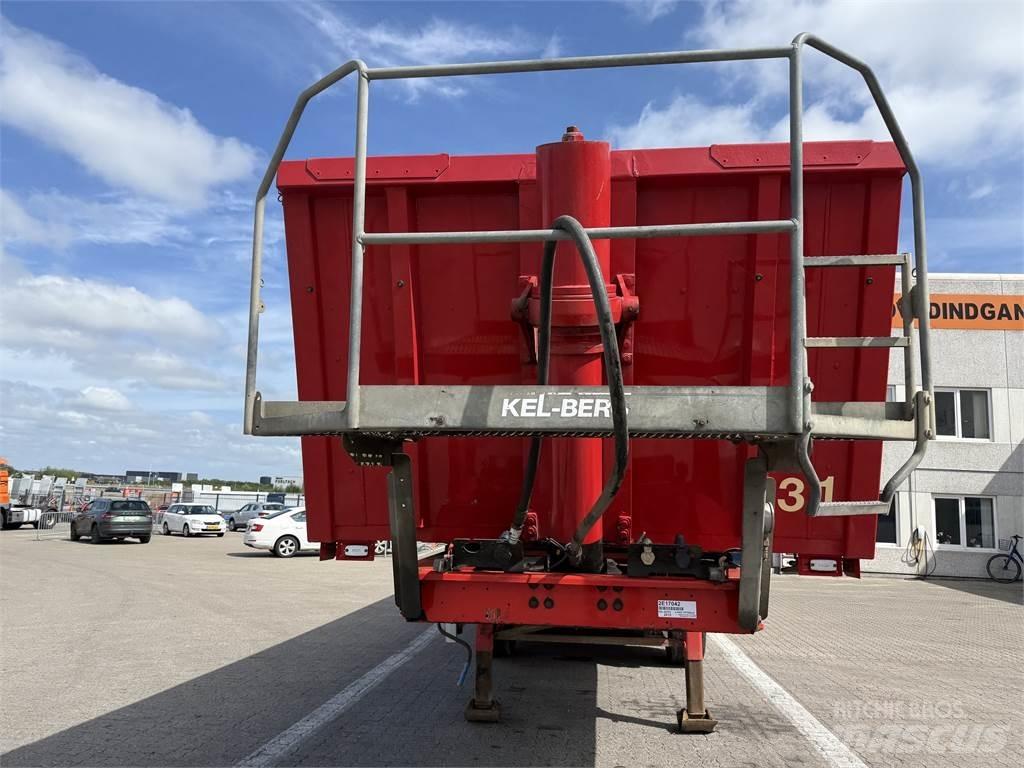Kel-Berg T360 37m3 Tipper semi-trailers