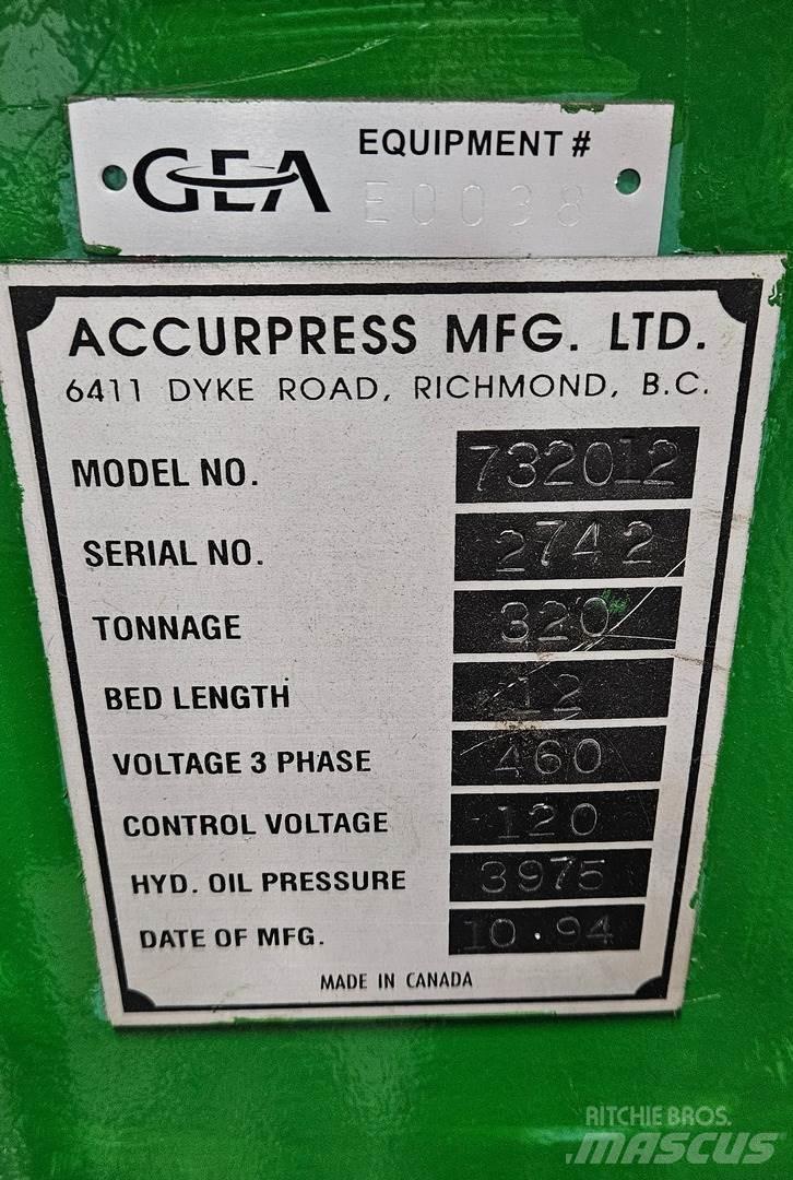  ACCURPRESS 732012 Construction - Others